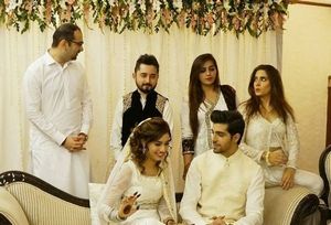 Actor Furqan Qureshi Ties Knot With Model Sabrina Naqvi | Wedding Images