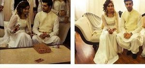 Actor Furqan Qureshi Ties Knot With Model Sabrina Naqvi | Wedding Images